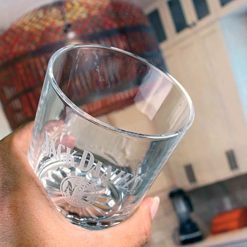 Ensemble de verre de whisky gravé à la qualité de 350 ml