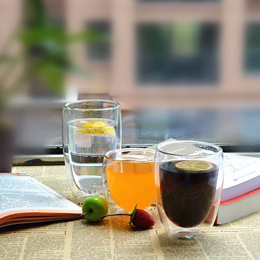 450ml ısıya dayanıklı çift cidarlı içme gözlük toptan
