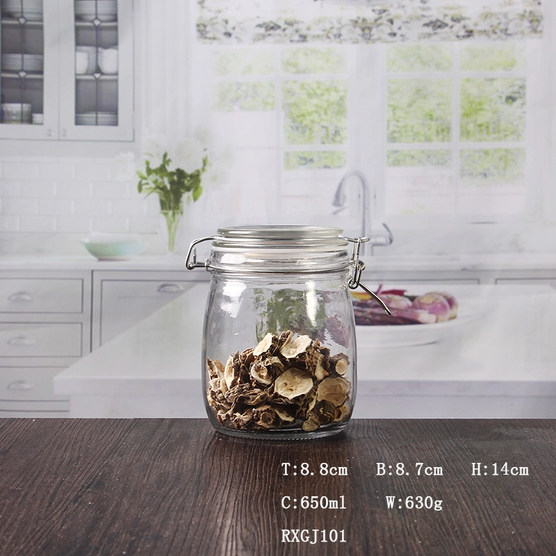 650ml 22 oz preserve jars cheap glass storage jars wholesale