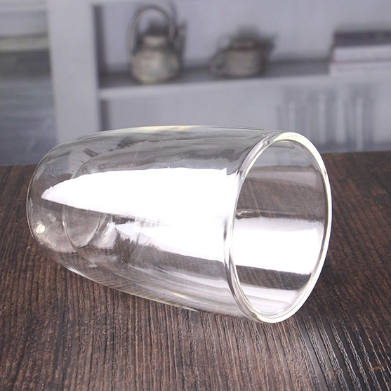 Best 350ml 12oz insulated double walled glass tea tumbler sale