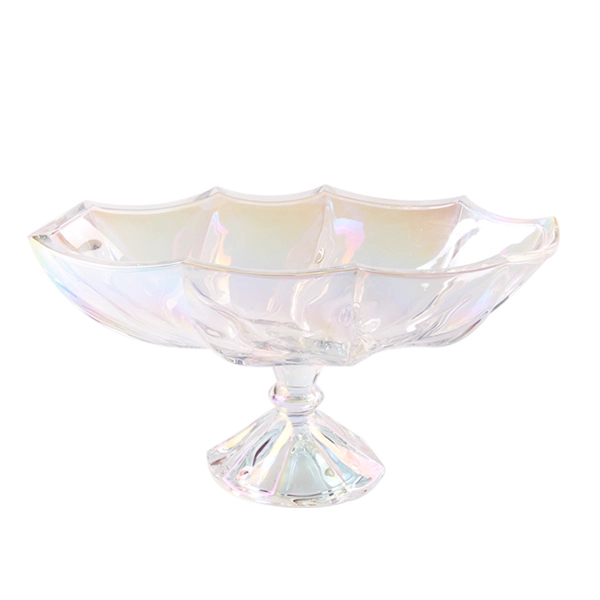 Chine haut de gamme créative cristal verre fruits plaque fournisseur
