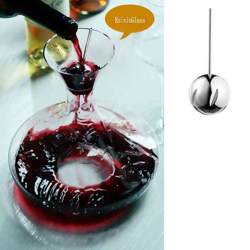 Chine fabricant décanteur verre de vin décanteur gros