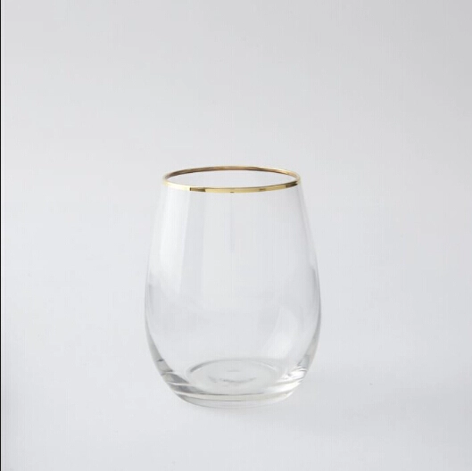 Beber taza fabricante de cristalería de cristal por mayor de China
