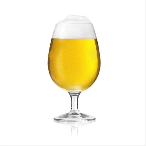 China glass beer steins manufacturer tulip beer glass supplier