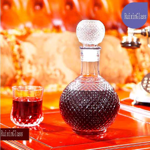 China Glaskaraffe mit Stopper Lieferant