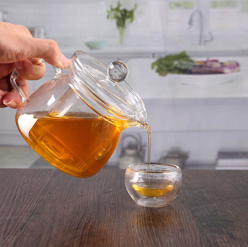 China glass pyrex teapot premium borosilicate glass teapot infuser suppliers