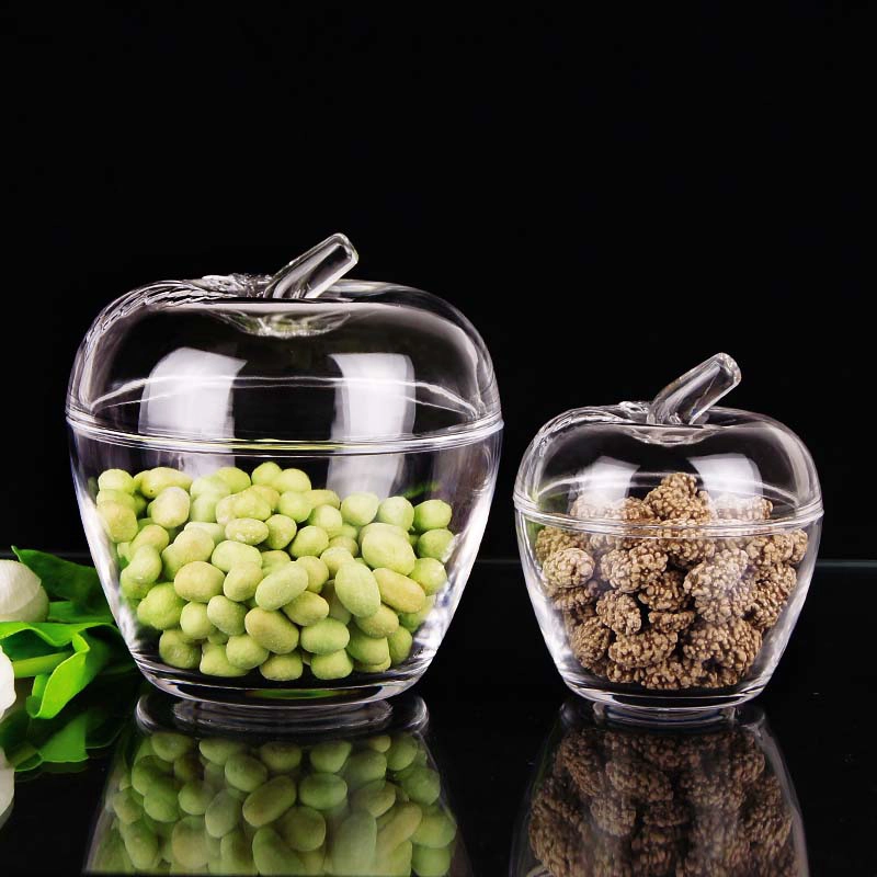 China glass storage jar manufacturer glass bottle supplier