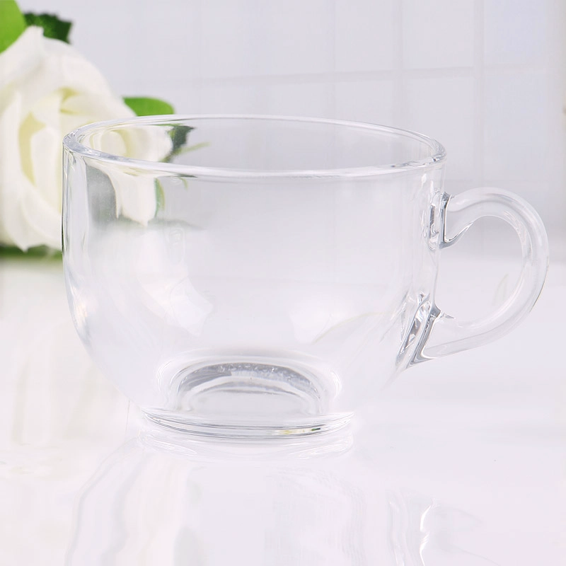 China import glass coffee cup for sale glass coffee mugs with handle and coffee glass cups wholesale