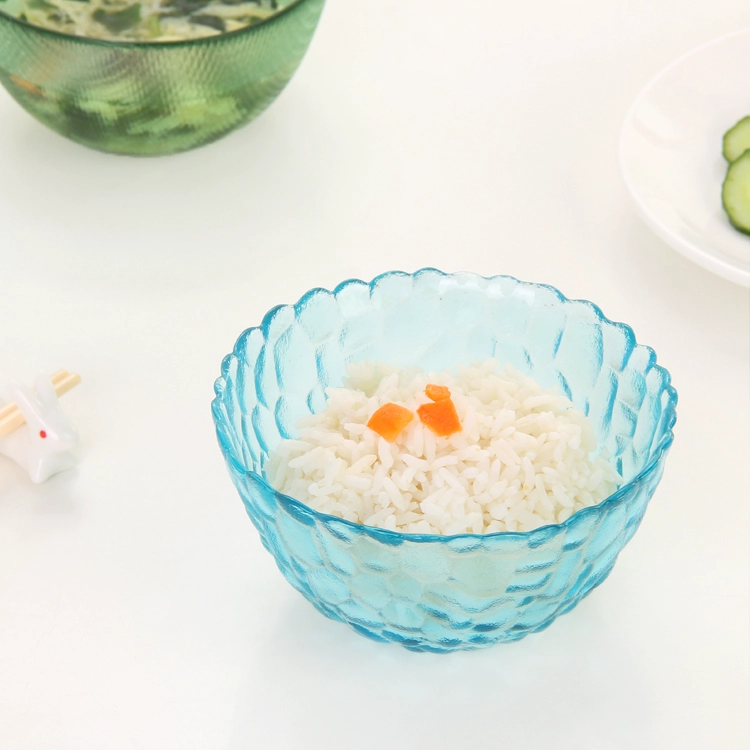 China saladeiras fabricante colorido fornecedor taças de vidro