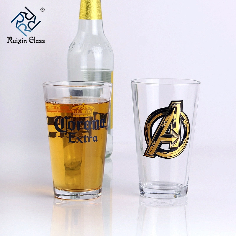 Classic Beer Glasses Pint Bar Glass Cup 16 Ounce Dringking Water Glasses For Home