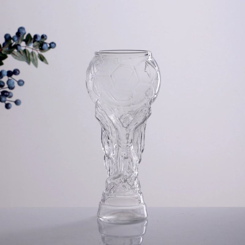 Creative 450ml Beer Glasses Football World Cup Glass Cup For Football Club Fans Party Bar Best Gift