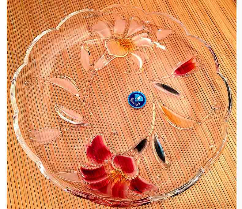 Creativa plomo moda frutero de cristal libre de frutero de cristal al por mayor
