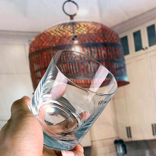 Özel 7oz geleneksel monogram viski bardağı