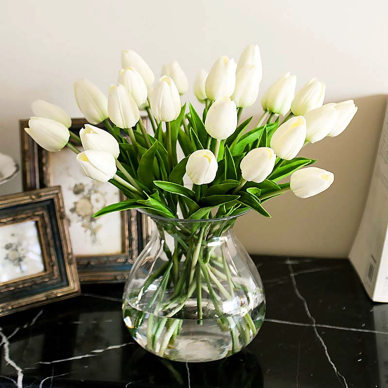 ديكور الزجاج والمزهريات المعاصر إناء المورد