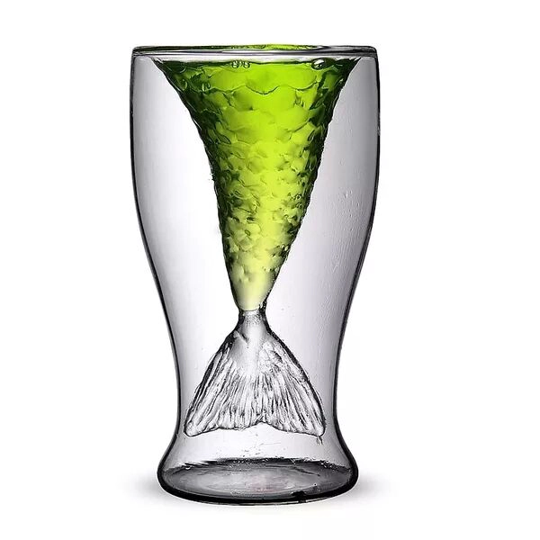 Duplo vidro de cocktail parede e atacado copo de vinho tinto