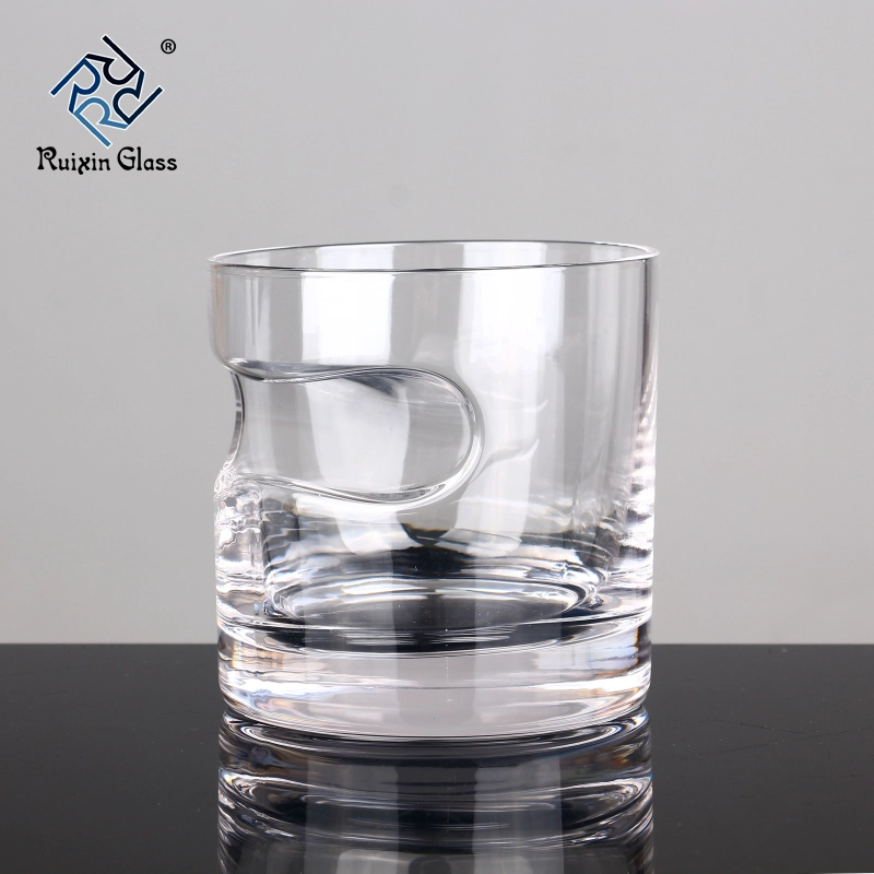 Handmade 12oz Whiskey Glass Cup Lead Free Clear Crystal Cigar Whiskey Glass