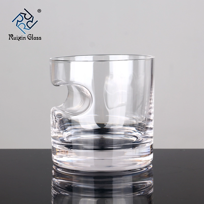Handmade 12oz Whiskey Glass Cup Lead Free Clear Crystal Cigar Whiskey Glass