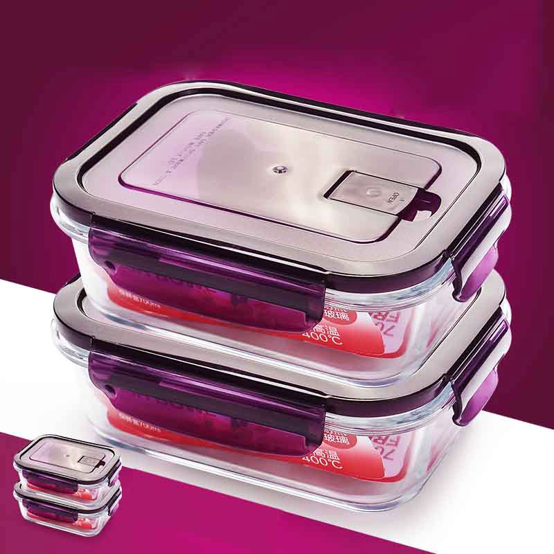 Accueil alimentaire conservation de grands bols en verre