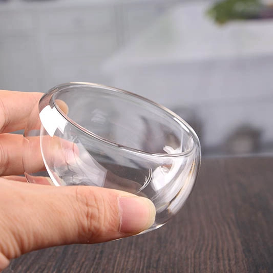 La tazza di tè delle merci domestiche ha fissato i bicchieri del tè di bodum piccoli tazza di tè di vetro a doppia parete all'ingrosso