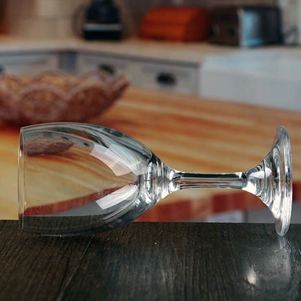 Gafas de cristal sin plomo de degustación de vinos vasos de vino de tallo corto