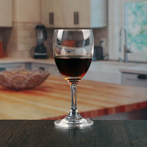 Gafas de cristal sin plomo de degustación de vinos vasos de vino de tallo corto
