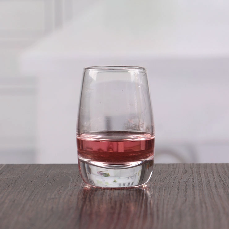 Gafas de cristal sin plomo de degustación de vinos vasos de vino de tallo corto