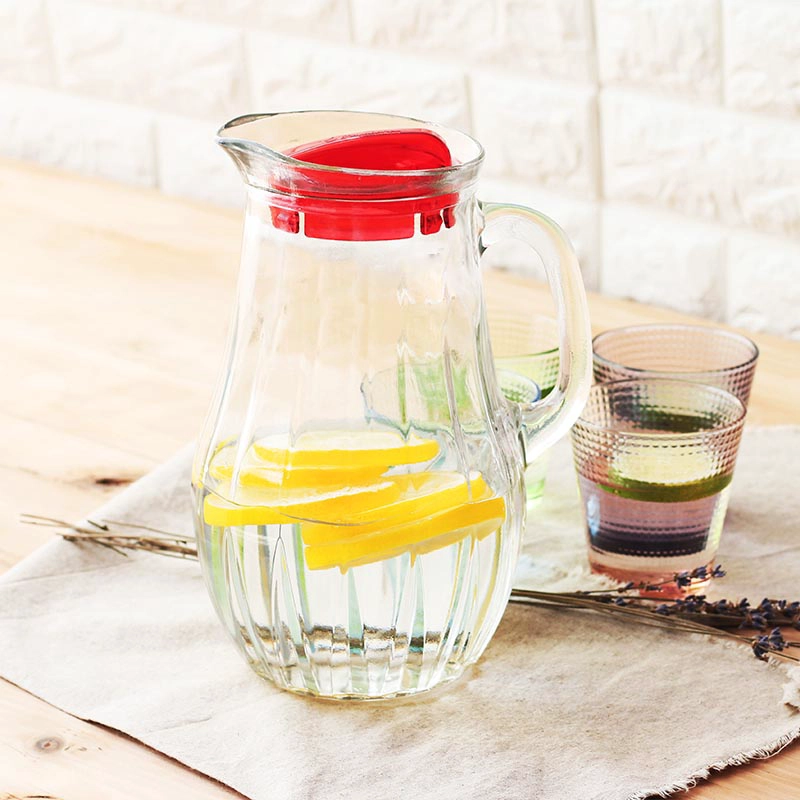 Bleifrei-transparentem Glas kaltes Wasser Topf-Set Großhandel