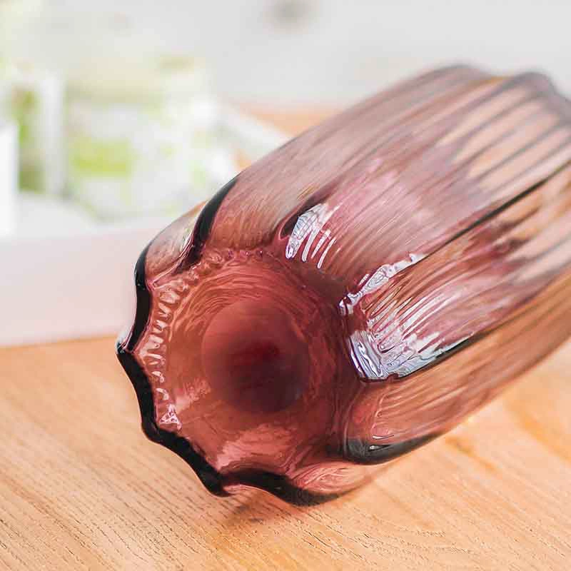vase en verre rouge et pas cher bleu vases gros
