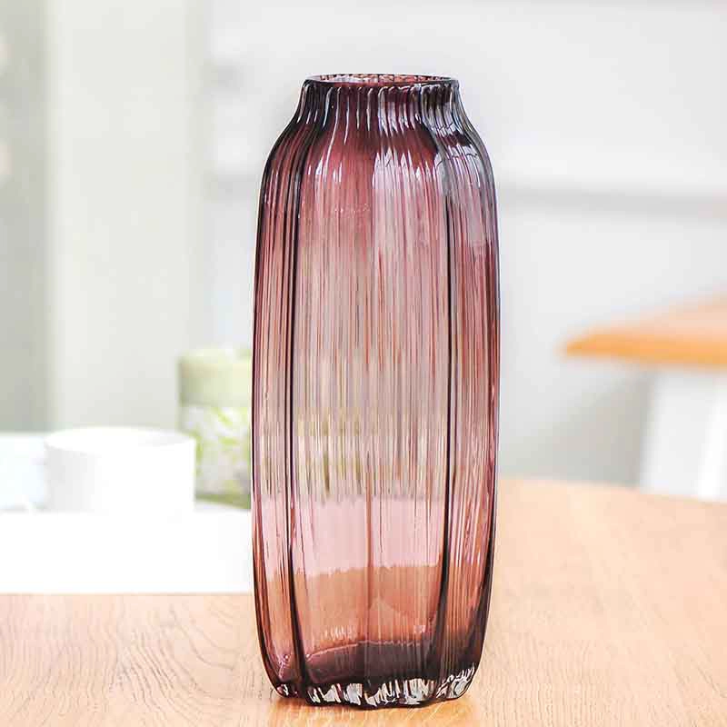 vase en verre rouge et pas cher bleu vases gros