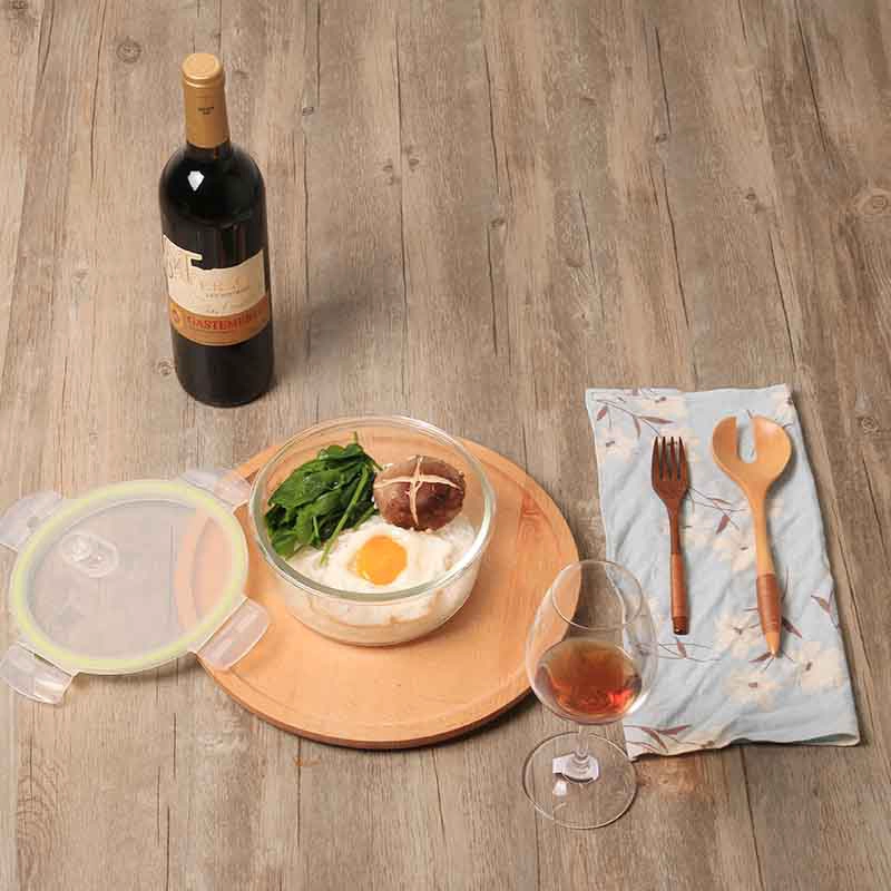 Round and square small glass bowl supplier