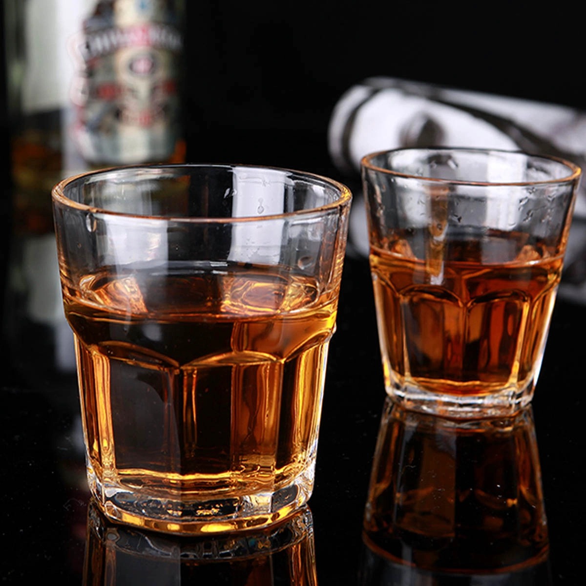 Shenzhen glass factory colored drinking glasses suppliers