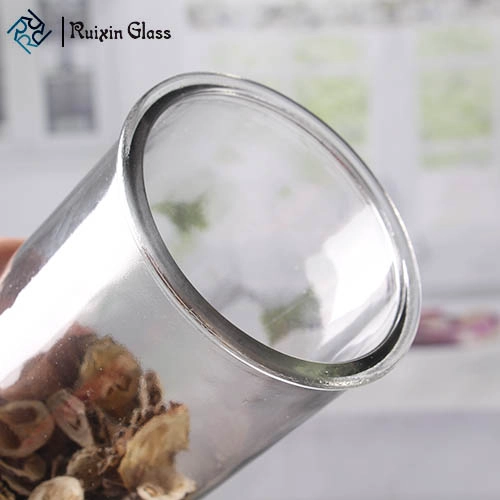 Shenzhen glazen pot leveranciers afsluitbare glazen containers bamboe deksel glazen potten voor opslag