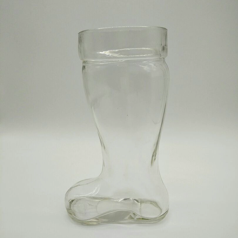 Groß-individuelle kreative Mode Boot geformt Bier Glas handgefertigt