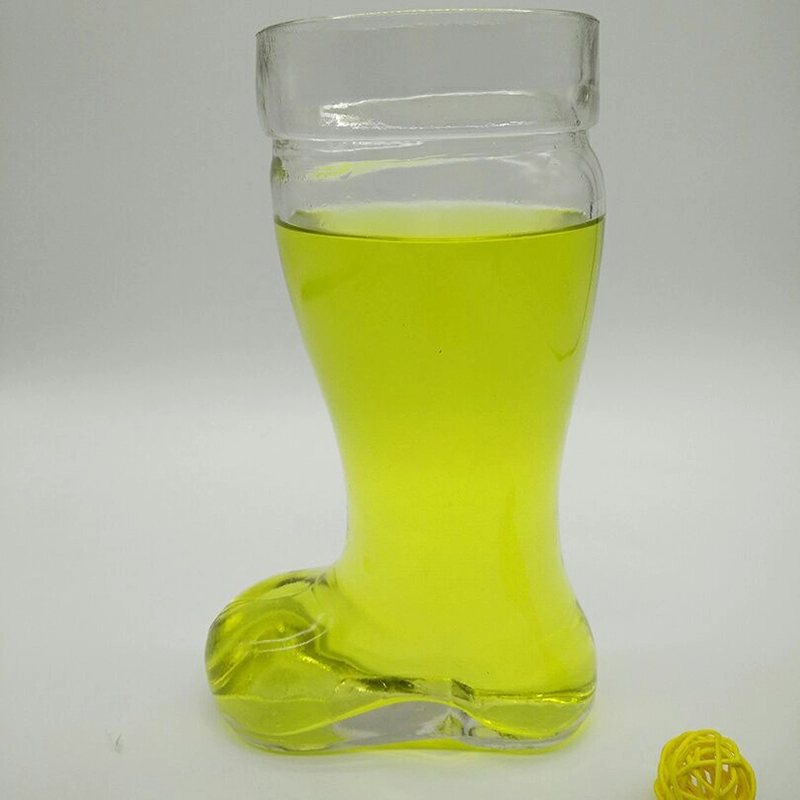 Groß-individuelle kreative Mode Boot geformt Bier Glas handgefertigt