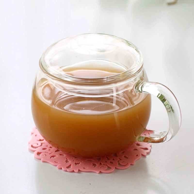wholesale glass coffee mugs with lids for sale