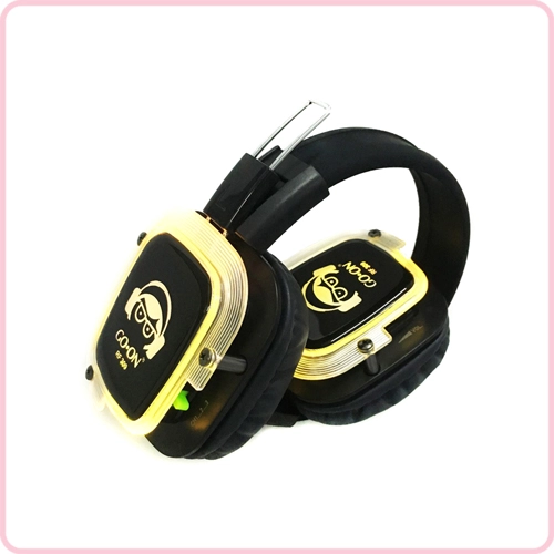 RF-309 (paars) LED Light Silent Disco-hoofdtelefoon voor stille feest