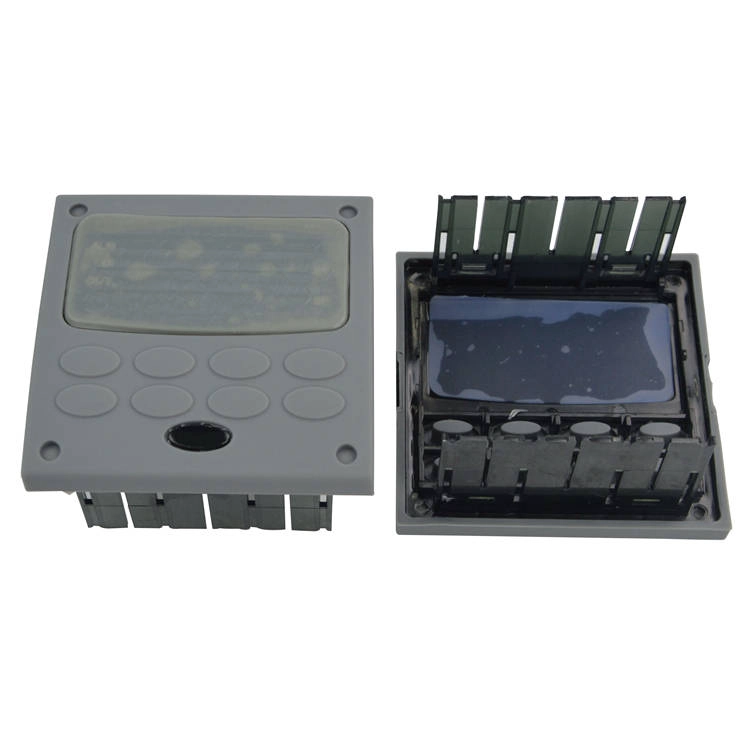 China PC over-molding keypad manufacturer