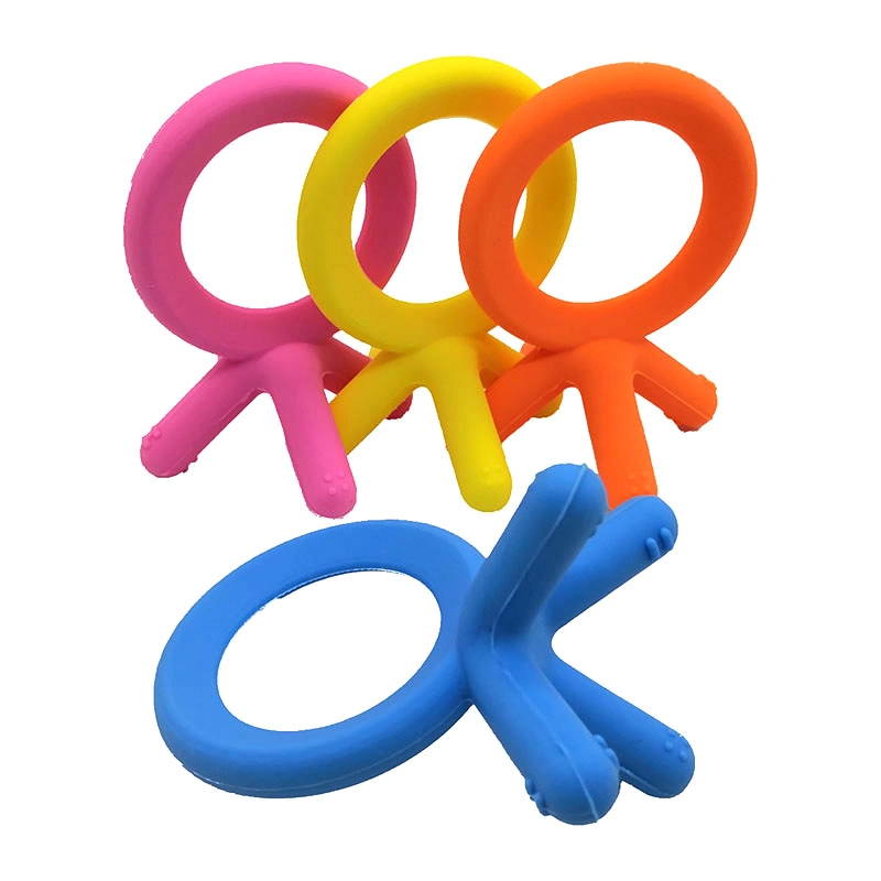 China Silicone Teething Toys Baby Teether manufacturer