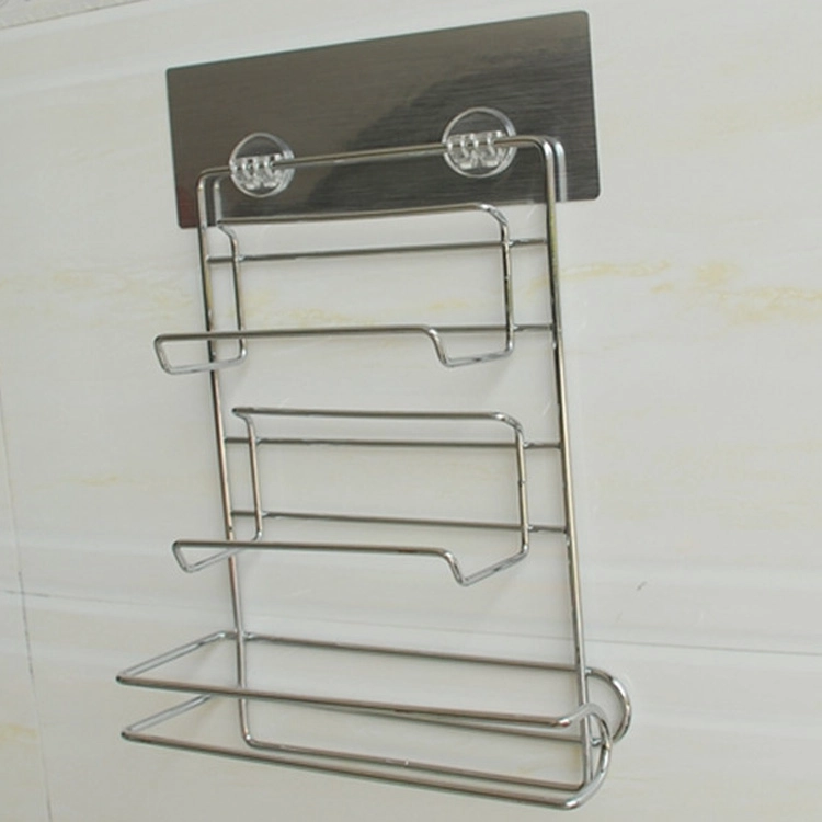Wall mounted kitchen utensil holder