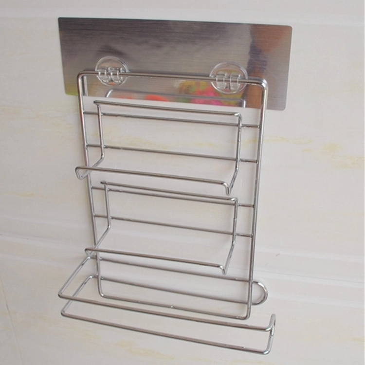 Wall mounted kitchen utensil holder