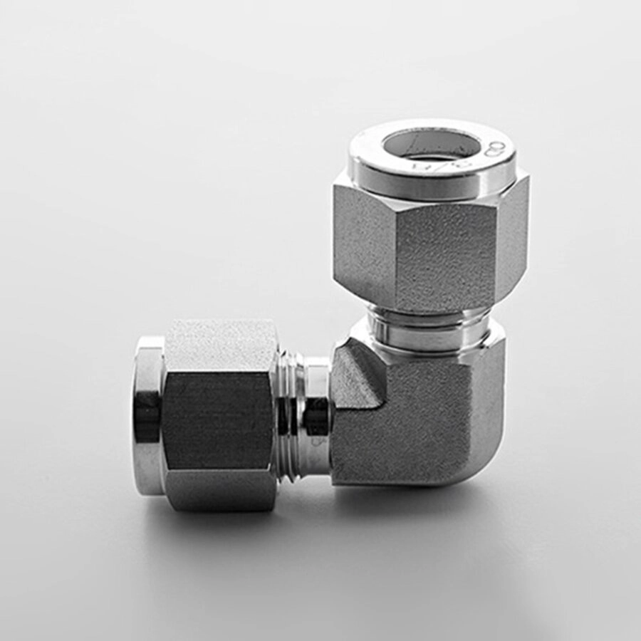 10 Hot Sale 90 Degree Stainless Steel Tube Elbow Connector For Pipe Fttings
