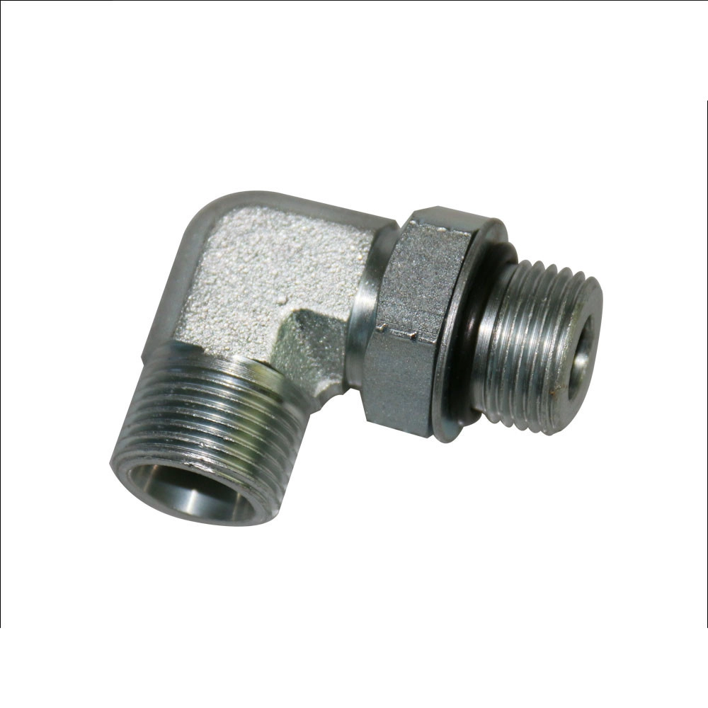 1CH9-OG 90 degree elbow metric thread adjustable stud ebds ISO 6149
