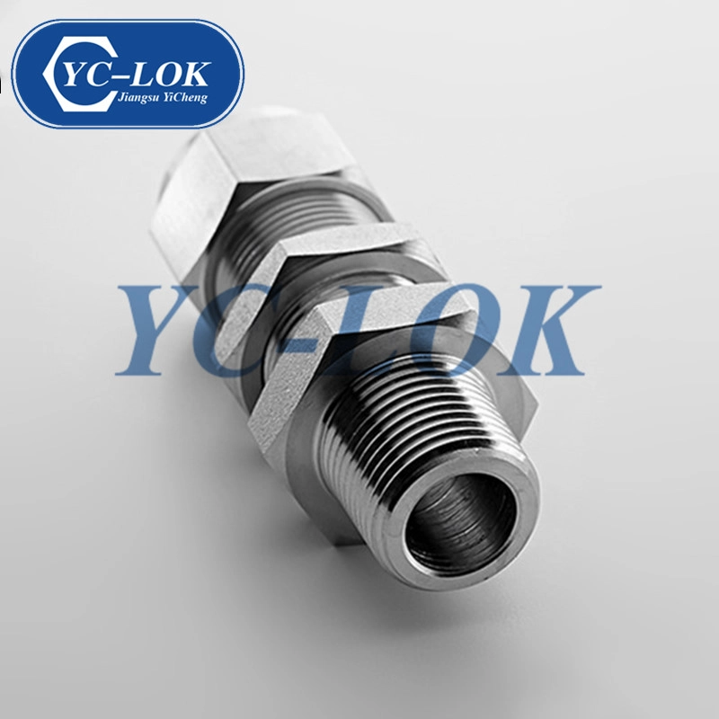 Raccord d'accouplement mâle de cloison 3/4 NPT