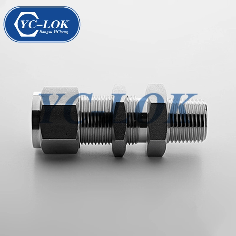 Raccord d'accouplement mâle de cloison 3/4 NPT