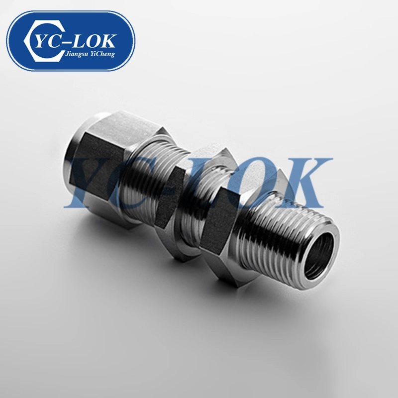 Raccord d'accouplement mâle de cloison 3/4 NPT