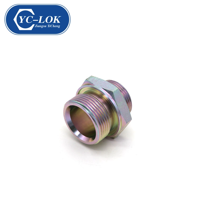 Raccords d'adaptateur hydraulique en acier au carbone pour l'hydraulique