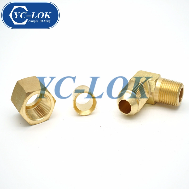 Brass elbow fittings