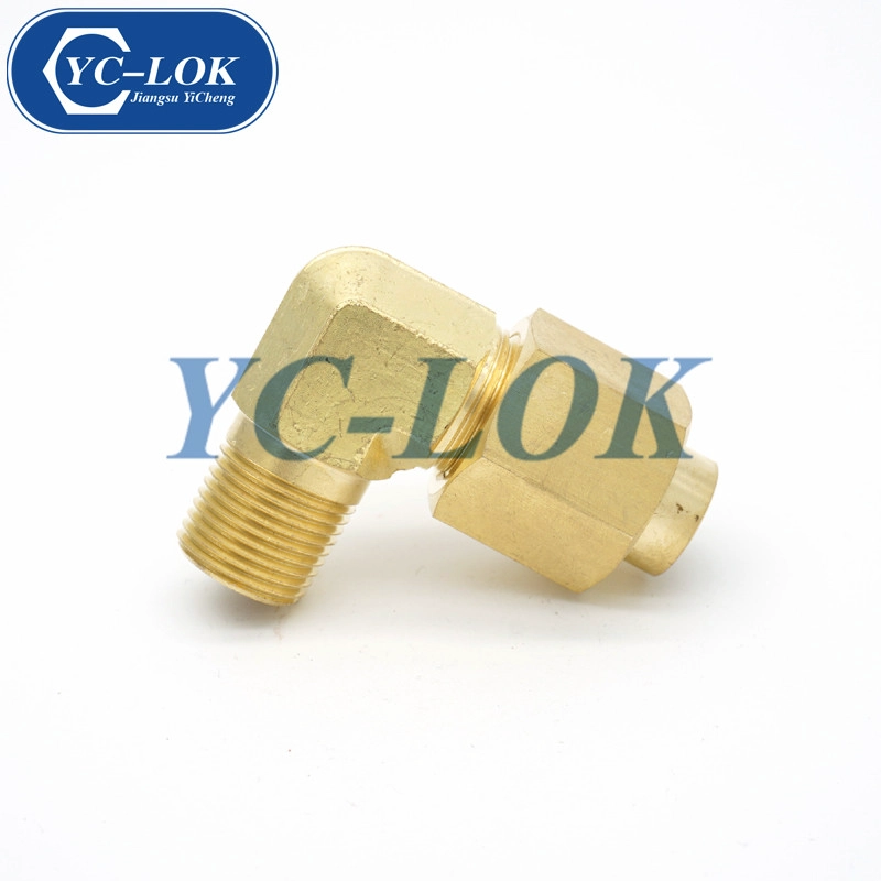 Brass elbow fittings