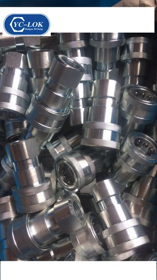 ISO 7241 a B Geschlossene hydraulische Schnellkupplung