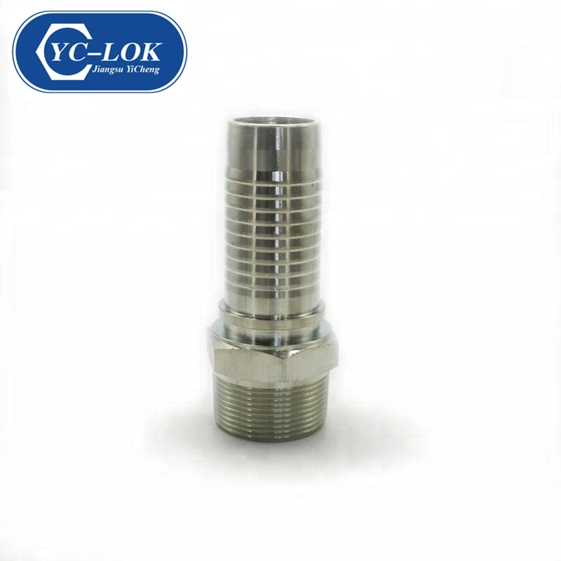 Raccordi per tubi flessibili idraulici NPT maschio professionali Factory YC-LOK